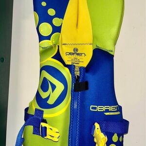 Kids Swim Vest - Blue and Yellow